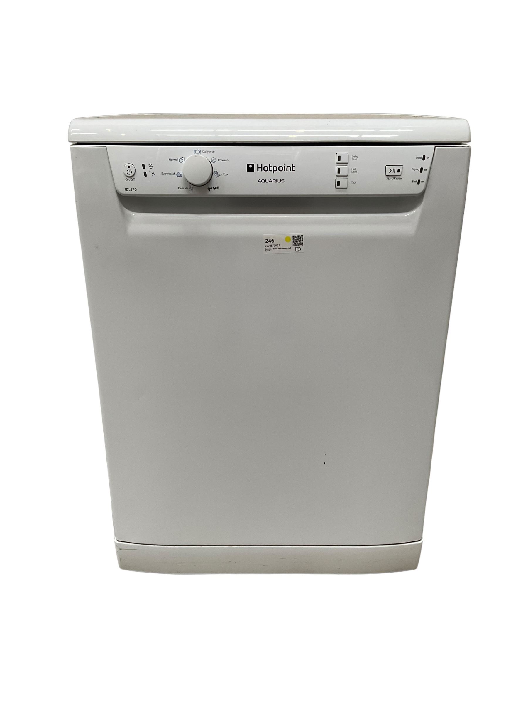 Hotpoint FDL 570 Aquarius dish washer