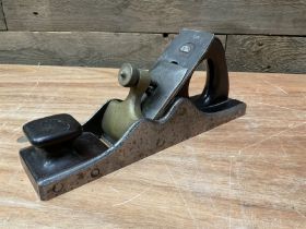 11” rosewood infill plane with brass cap and steed blade