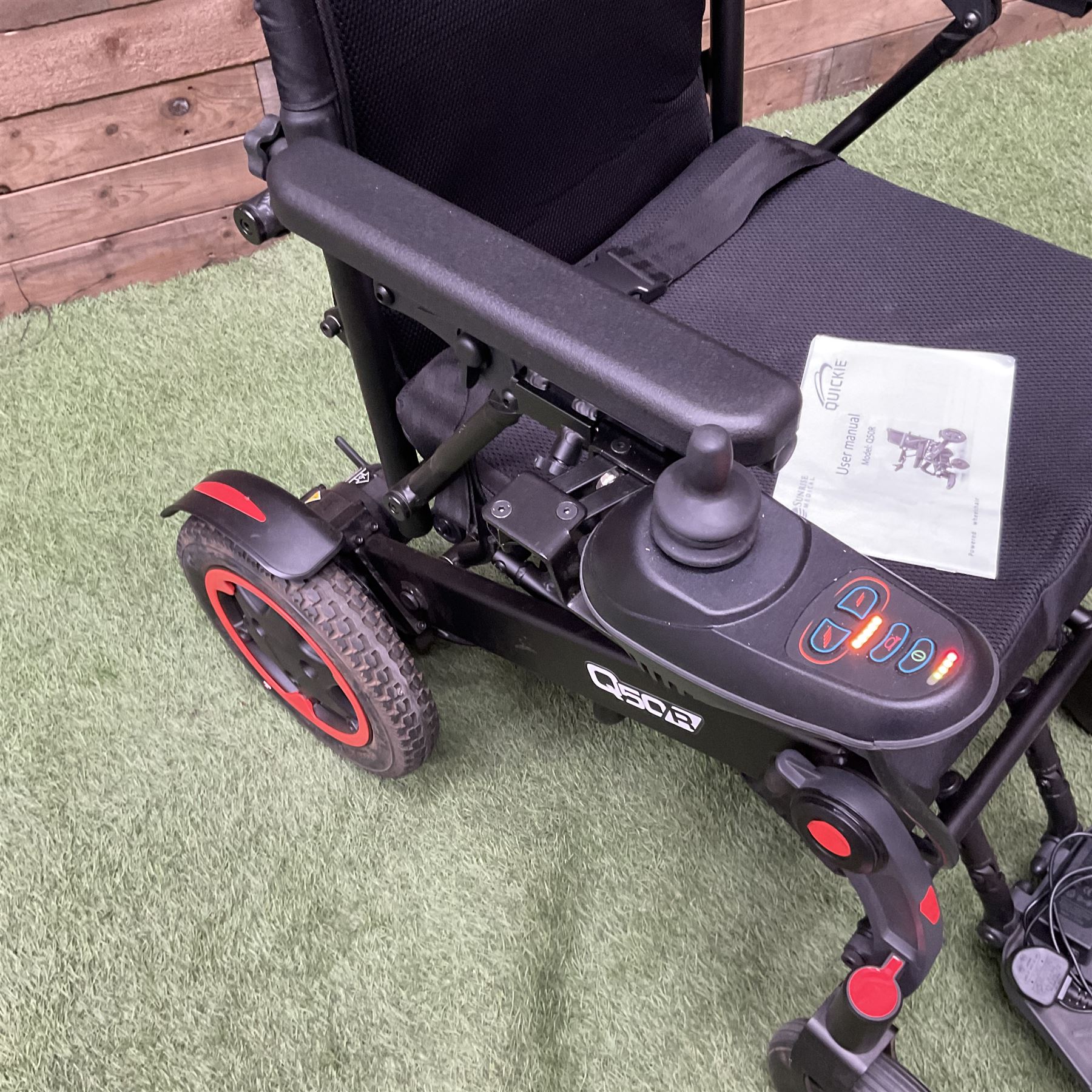 Sunrise Quickie Q50R electric mobility wheelchair