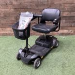 Pride Elite Traveller mobility scooter with manual