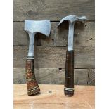 Estwing hatchet and hammer made in U.S