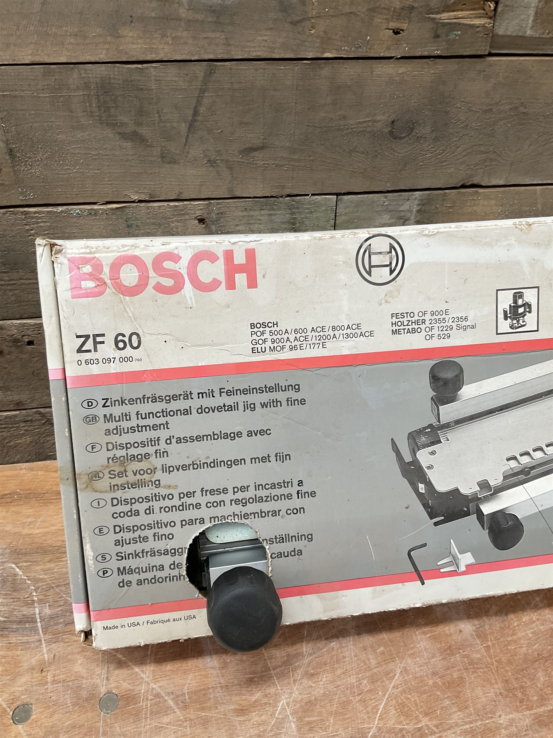 Bosch ZF60 multi functional dovetail jig - Bild 2 aus 2