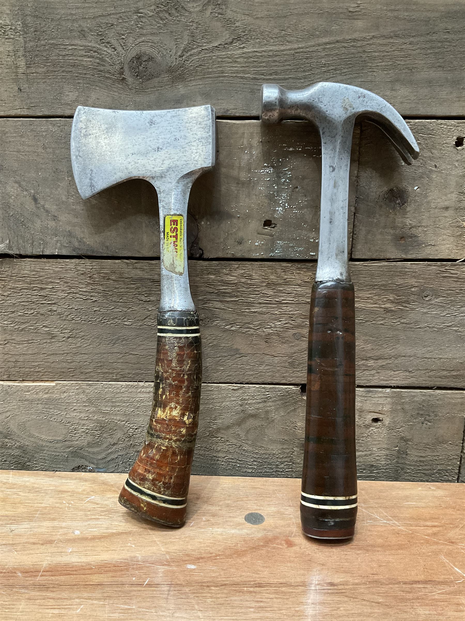 Estwing hatchet and hammer made in U.S - Bild 2 aus 3