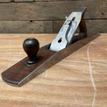 22” mahogany infill plane steel cap and record steel blade