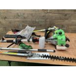 Flora Best petrol multi strimmer with accessories