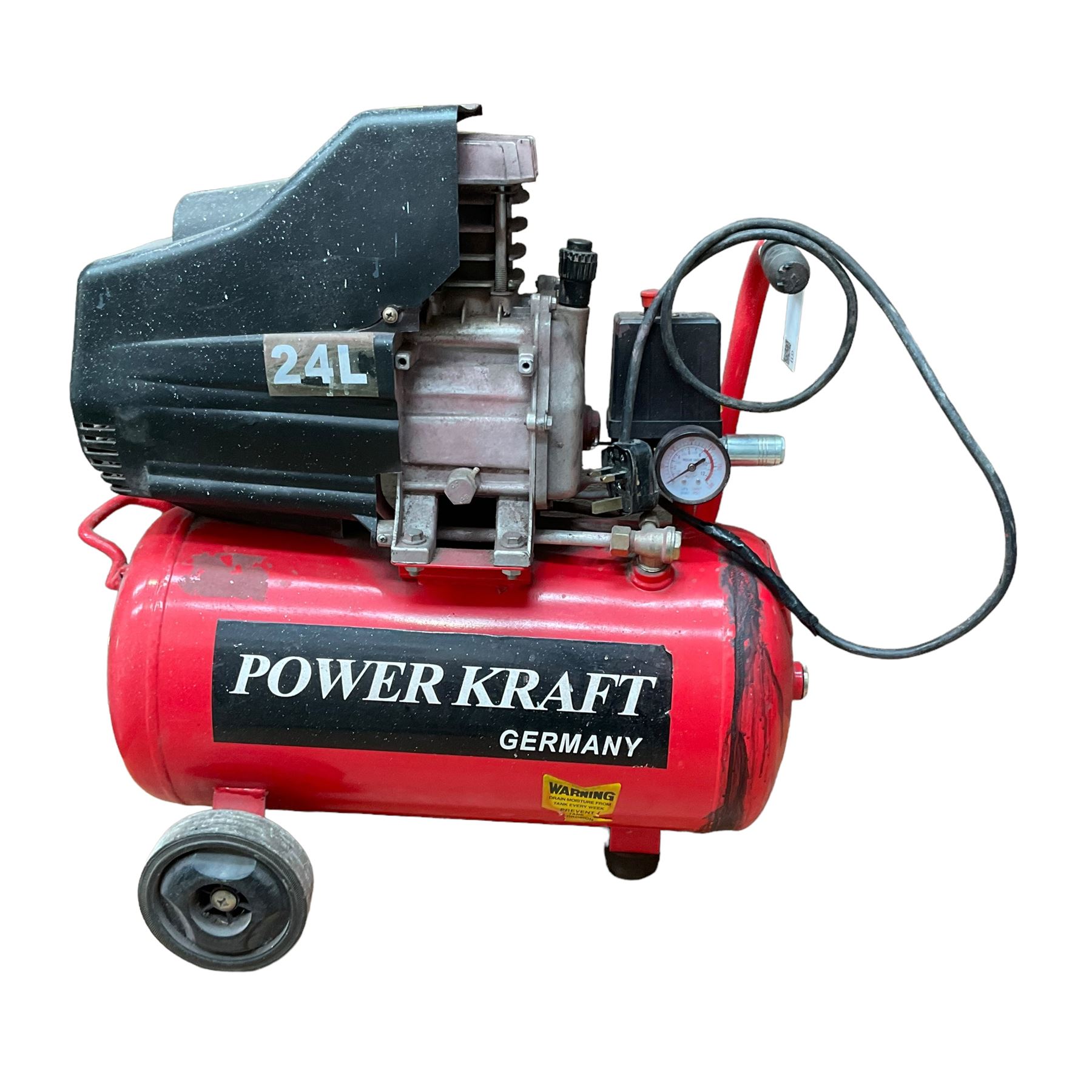 Power Kraft 24L air compressor