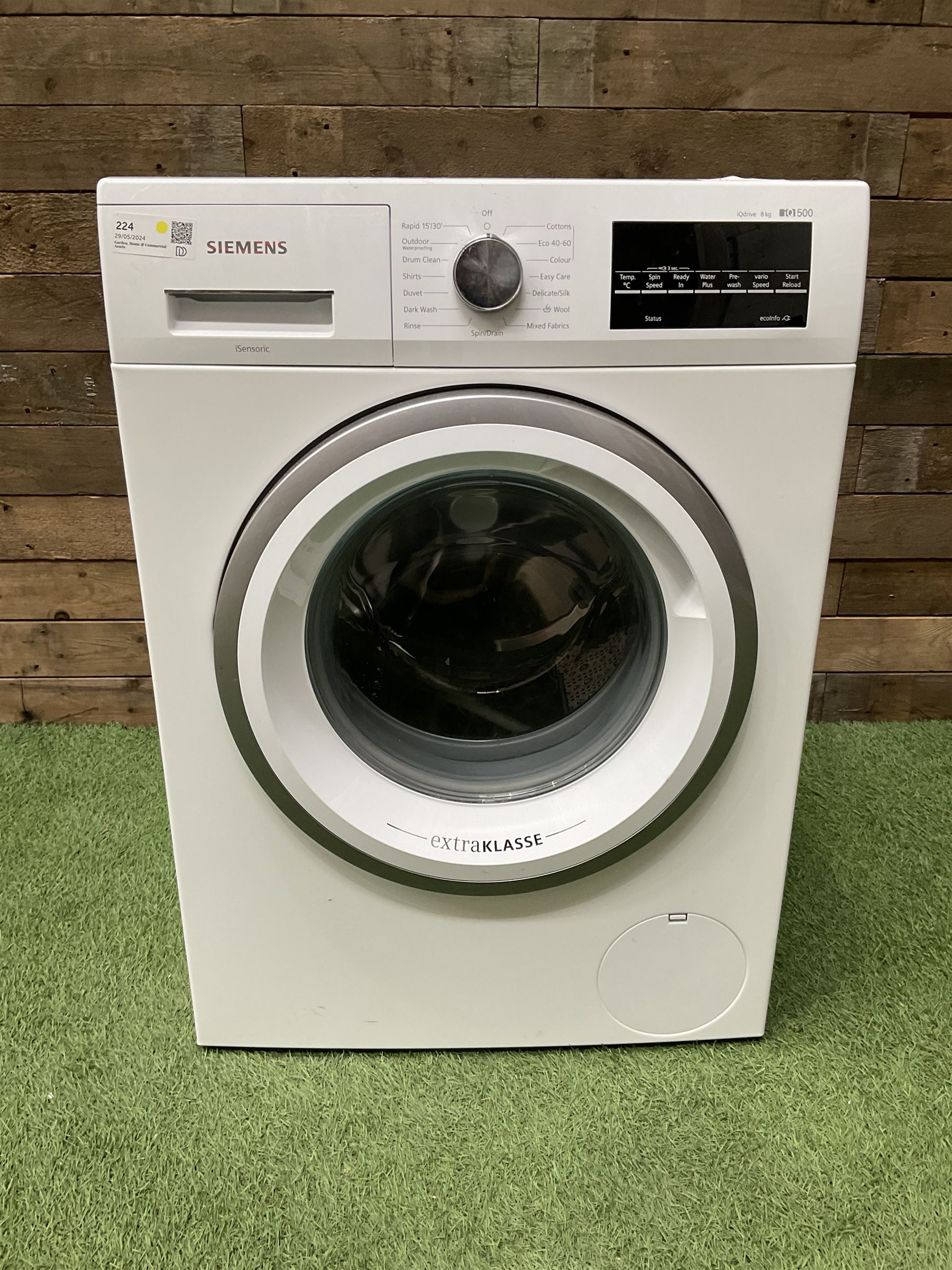 Siemens IQ500 8kg washing machine