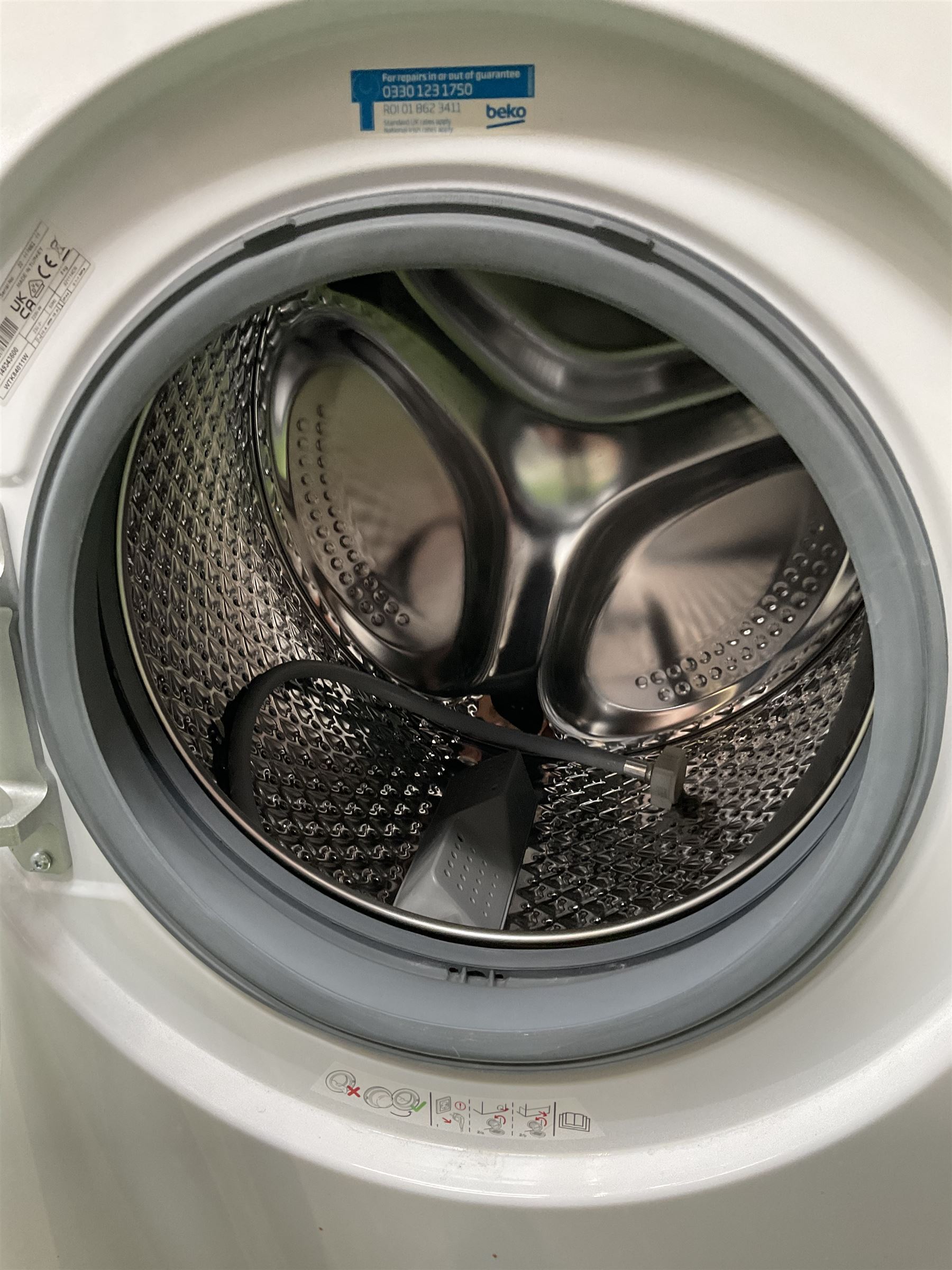 Beko WTK84011W 8k 1400 rpm washing machine - Image 5 of 5