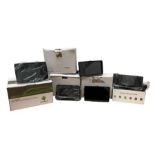 Set of five car multimedia systems