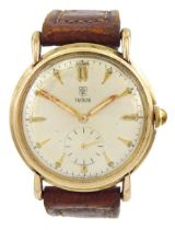 Tudor gentleman's 9ct gold wristwatch