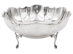 1920s silver bowl
