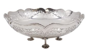 1920s silver bowl