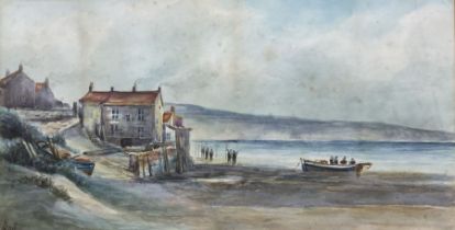 A Smith (British 19th/20th Century): Robin Hood's Bay