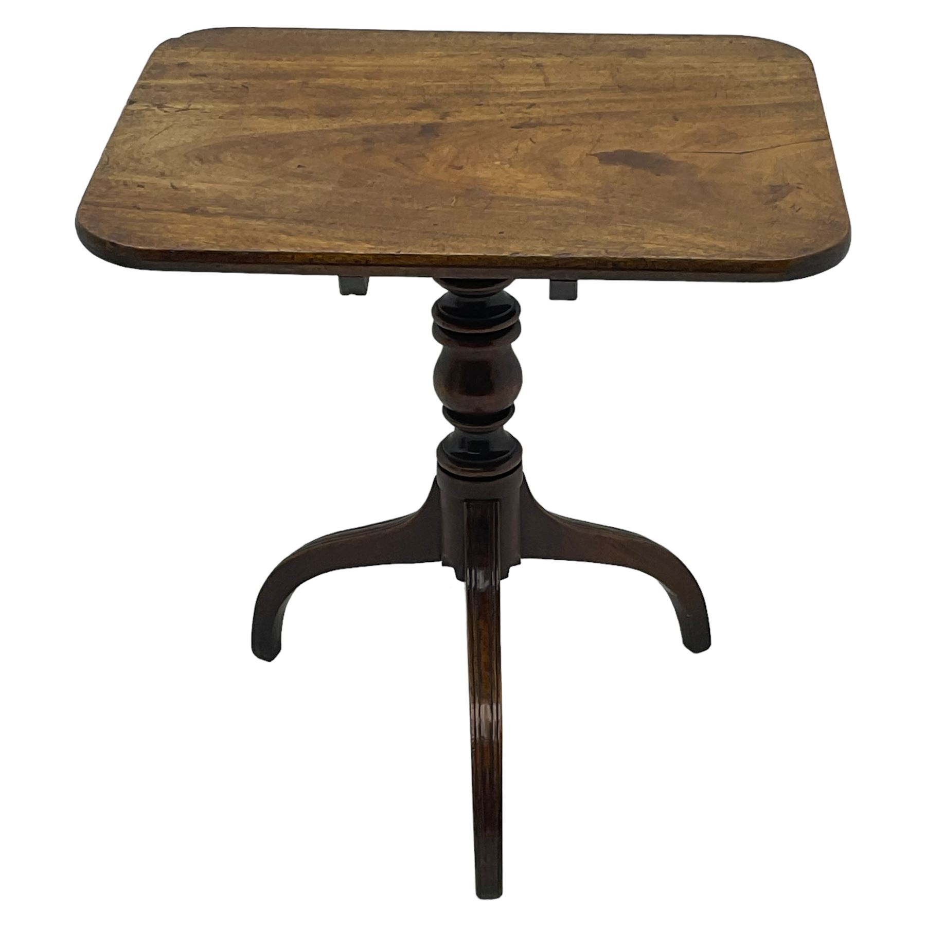 George III mahogany tripod table - Bild 4 aus 15