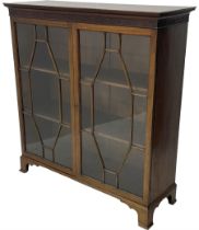 Early 20th century mahogany bookcase