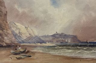 Henry Barlow Carter (British 1804-1868): Scarborough South Bay from Cornelian