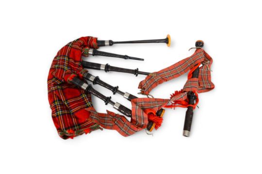 Set of mid 20th century bagpipes - Image 1 of 17