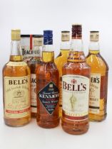 Six bottles of blended Scotch whisky