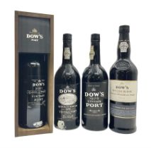 Four bottles Dow's port