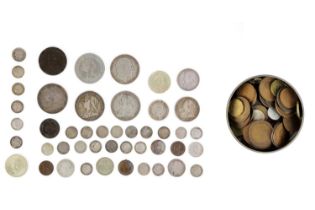 GB and foreign coinage including silver