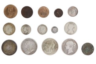 GB silver coinage etc.