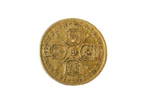 Great Britain George I Gold Quarter Guinea 1718