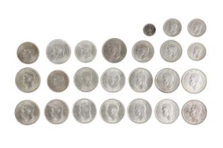 GB high grade pre 1947 silver coinage