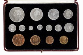 1937 Royal Mint Coronation Specimen Coins set