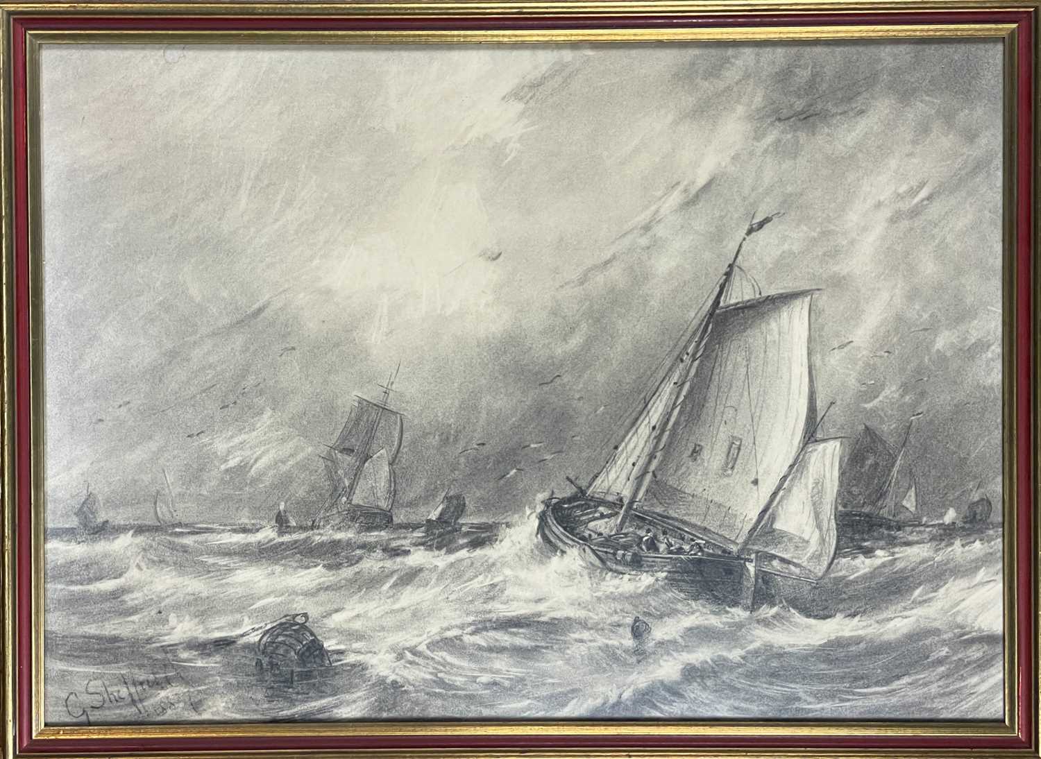 George SHEFFIELD (1839-1892) Shipping - Image 2 of 3