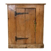 A Victorian pine pantry cupboard.