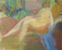 Rose HILTON (1931-2019) Reclining Nude