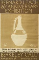 Bernard Leach 26th Anniversary Exhibition From Monday June 3rd to Saturday June 29th, Berkeley Gall