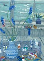 Jane O'MALLEY (1944-2023) Flowers in the Studio - Spring (1987)