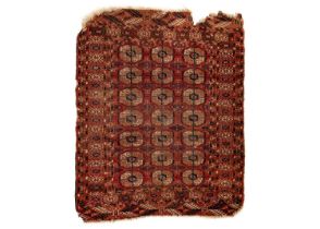 A Tekke Turkoman rug, late 19th century..