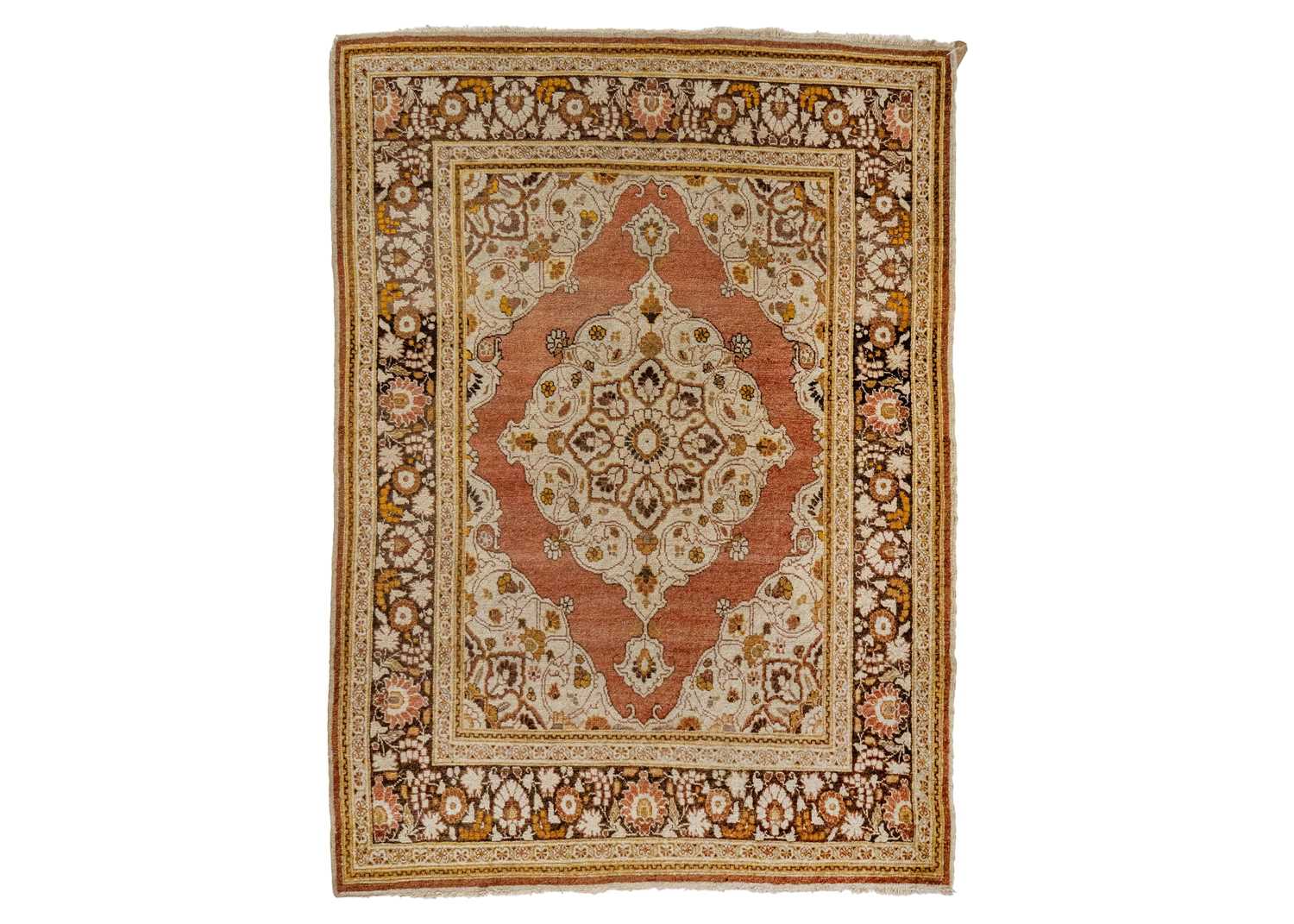 A Tabriz rug, North West Persia, circa 1900.