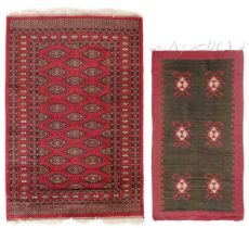A Pakistan rug, mid 20th century.
