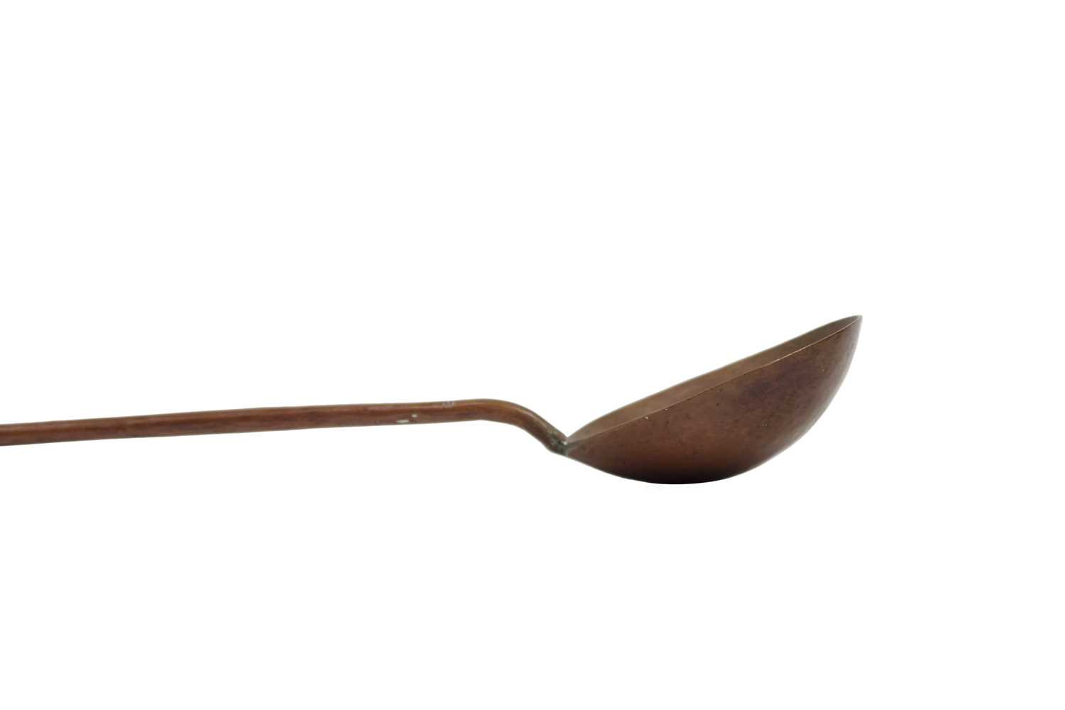 A Middle Eastern copper ladle, early 20th century. - Image 2 of 5