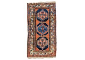 A Hamadan rug, North West Persia, circa 1920.