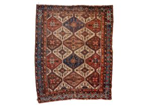 An Afshar rug, South West Persia.