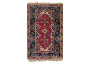 A Turkish Dosemealti rug, mid-late 20th century.