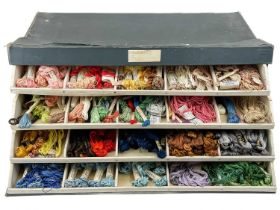 A Pearsall's silk yarn retailer's box.