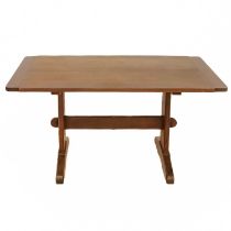 Robin Nance (1907-1990) mid-century oak refectory table.