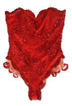 Jacques Azagury - Kelly Brook’s ‘Crazy Horse’ corset Worn by Kelly Brook in her Paris burlesque show
