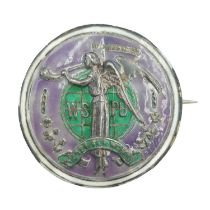 A rare Suffragette 'Angel Of Freedom' brooch.