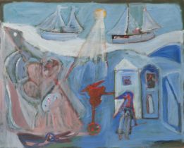 Patrick HAYMAN (1915-1988) The Sailor’s Bride (Waiting by the Shore), 1983
