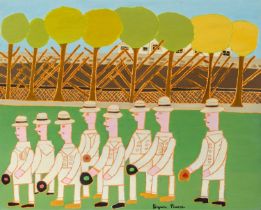 Bryan PEARCE (1929-2006) The St Ives Bowling Club, 1968