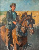 Stanhope Alexander FORBES (1857-1947) Man on Horseback
