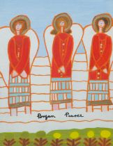 Bryan PEARCE (1929-2006) Three Angels, 1964