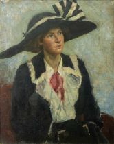 Charles Walter SIMPSON (1885-1971) Portrait of Ruth Alison (Ruth Simpson)