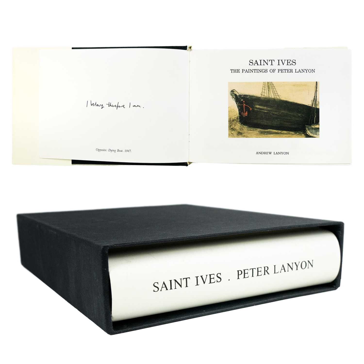 Andrew LANYON (1947) 'Saint Ives: The Paintings of Peter Lanyon', 2001, signed and numbered 57